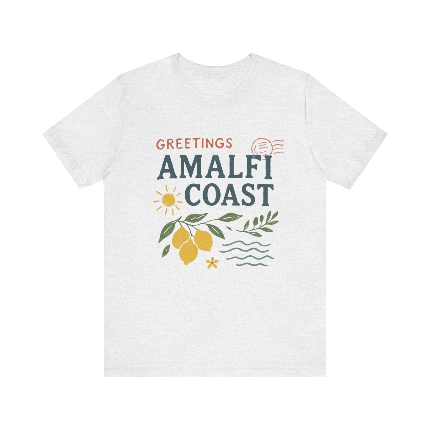 Amalfi Coast Postcard Tee