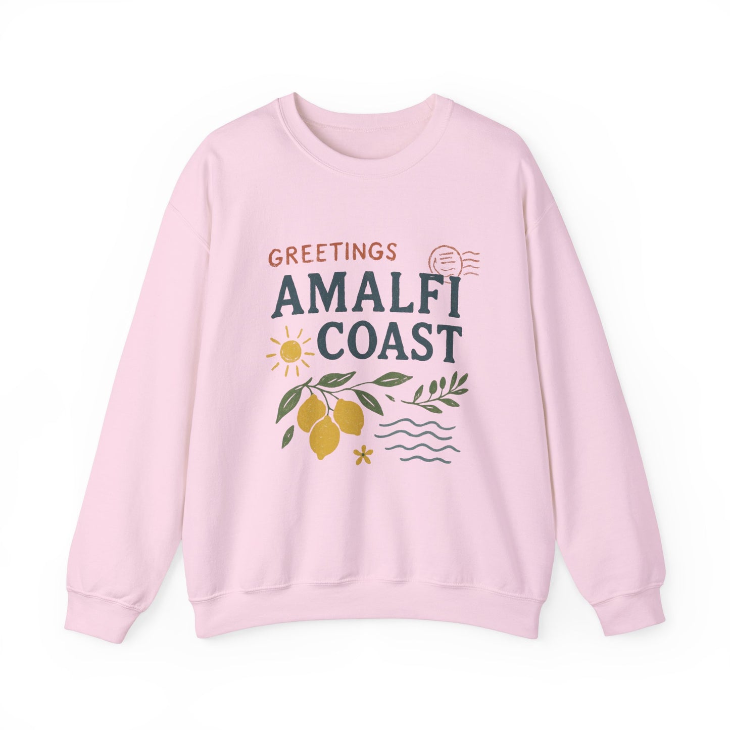 Amalfi Coast Postcard Sweatshirt