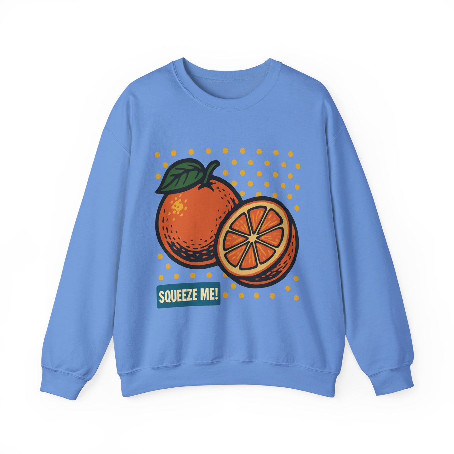 Orange Pop Sweatshirt