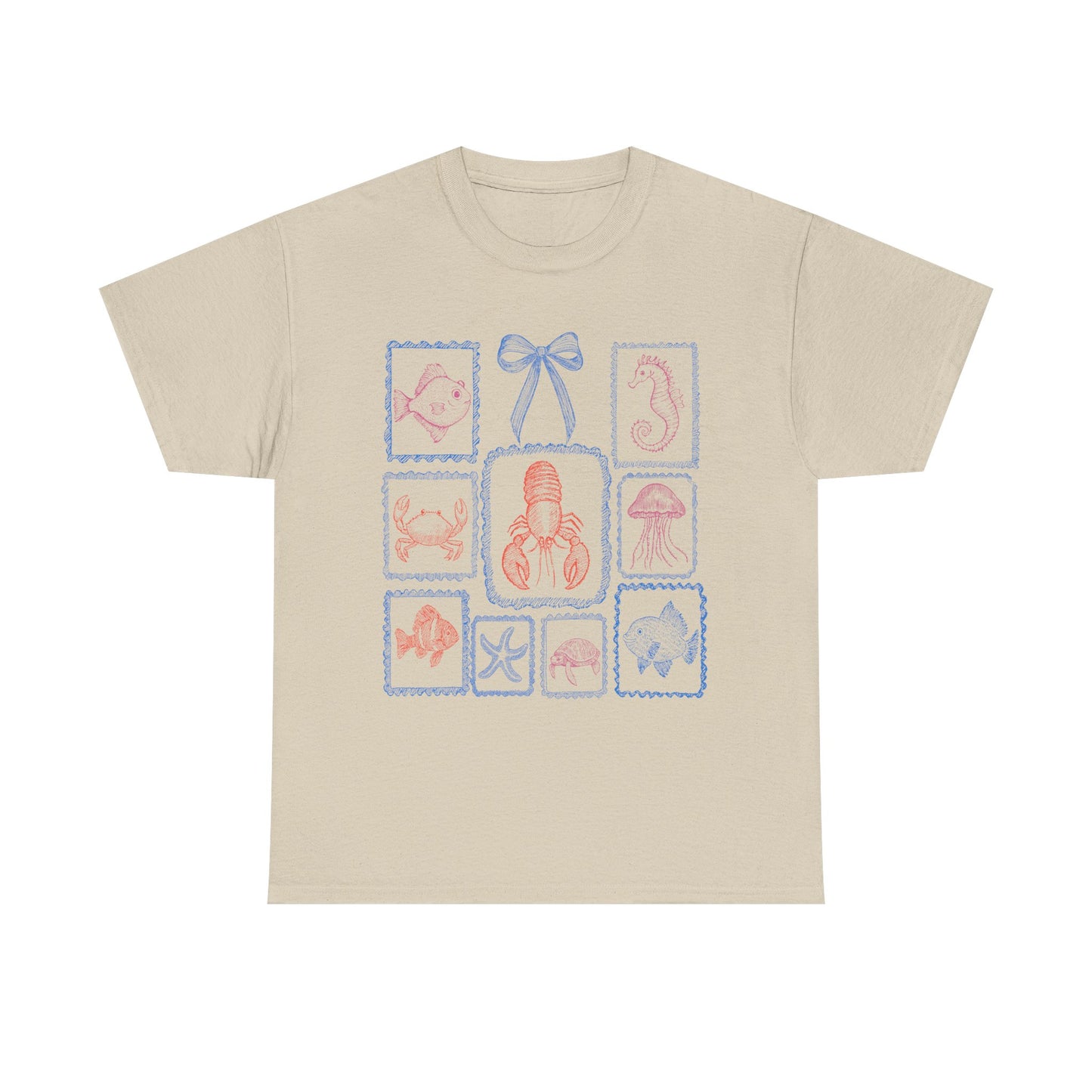 Sardines Lobster Ocean Tee