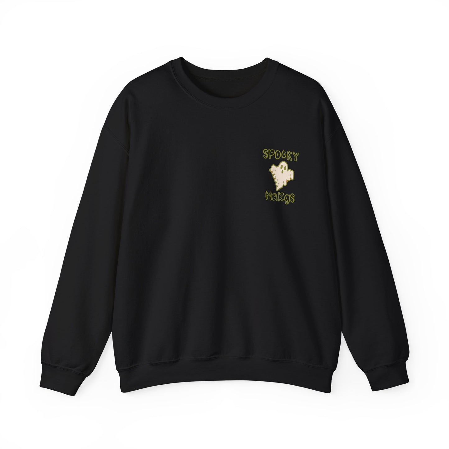 Spooky Margs Front and Back Print Sweatshirt