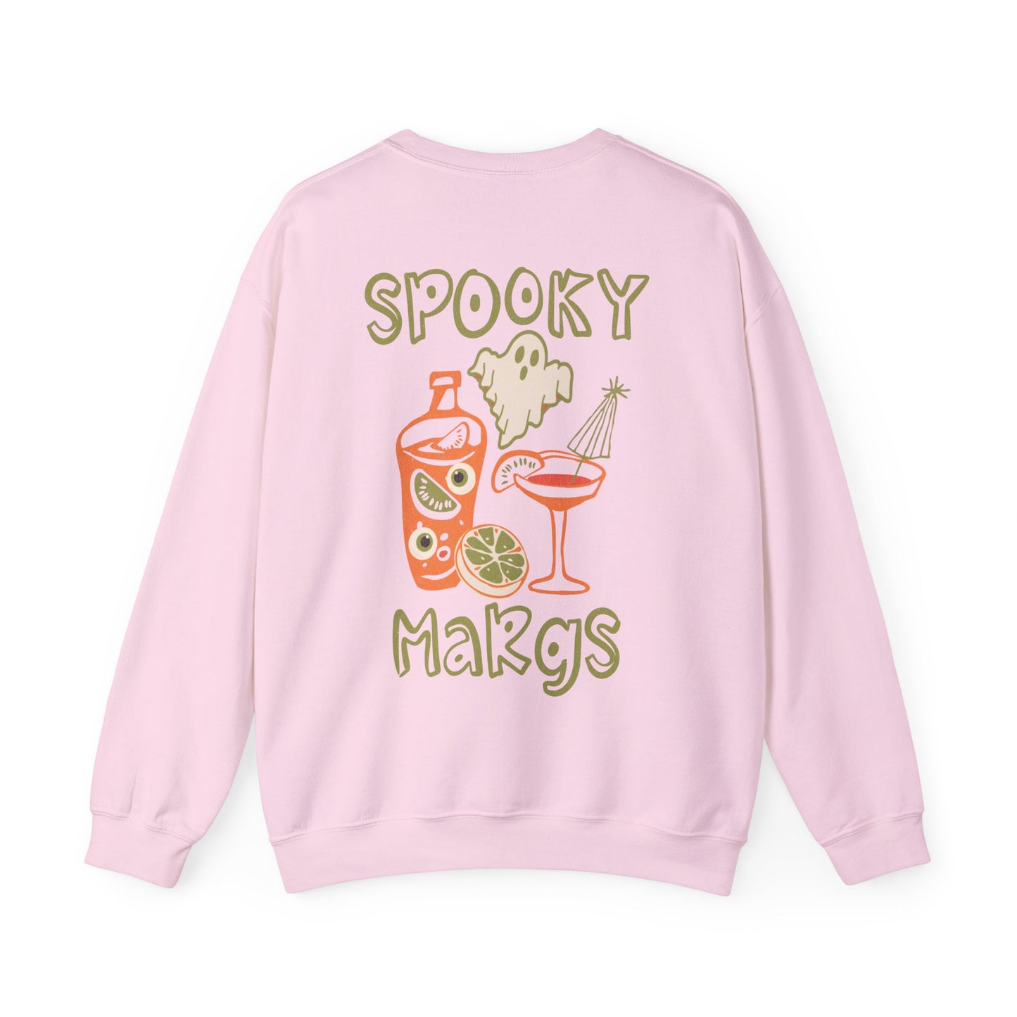 Spooky Margs Front and Back Print Sweatshirt
