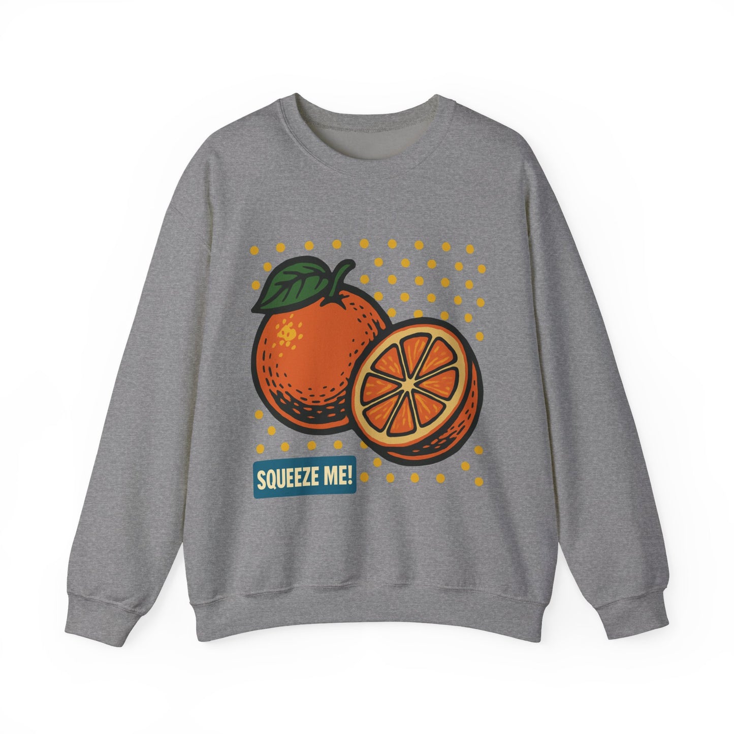 Orange Pop Sweatshirt