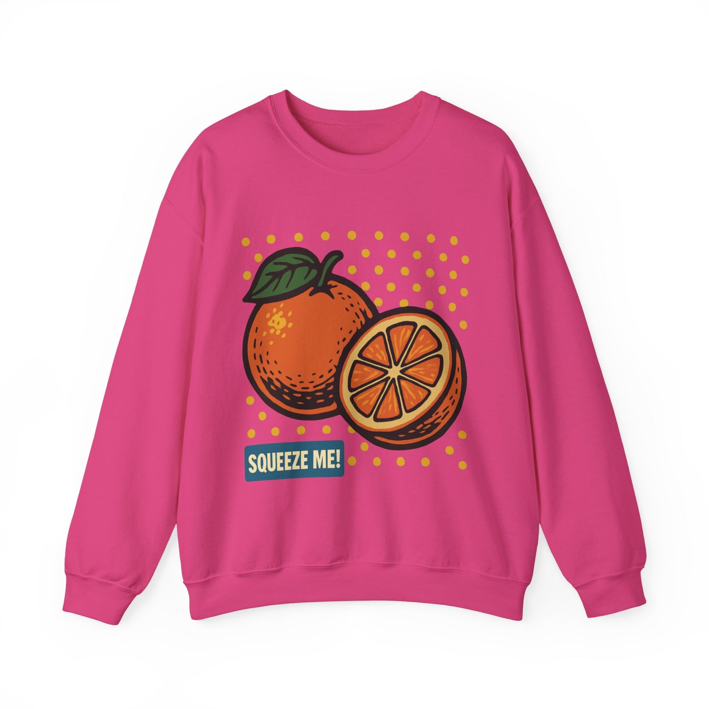 Orange Pop Sweatshirt
