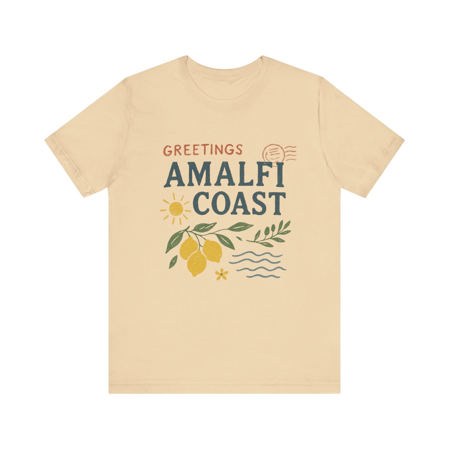 Amalfi Coast Postcard Tee