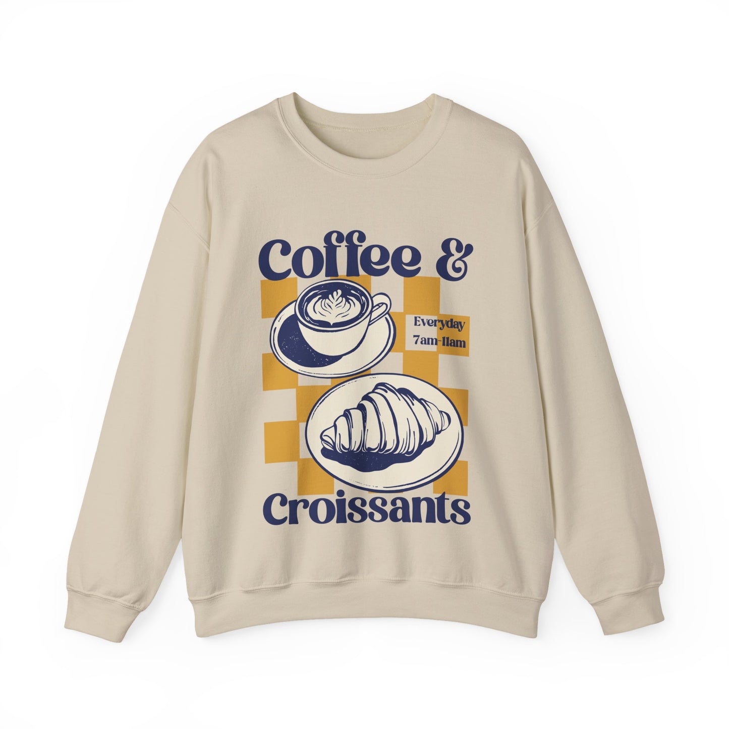 Coffee and Croisssants Sweatshirt
