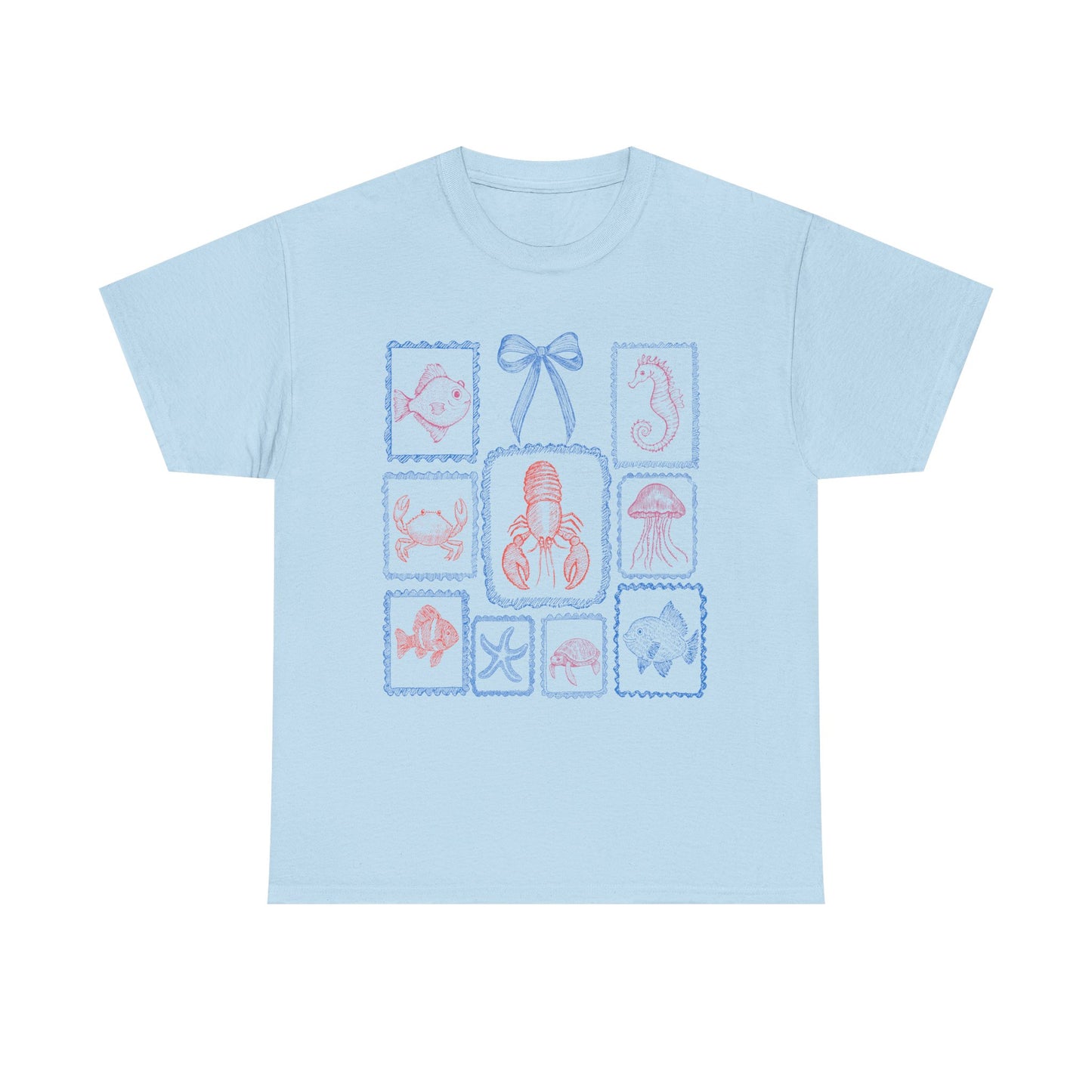 Sardines Lobster Ocean Tee