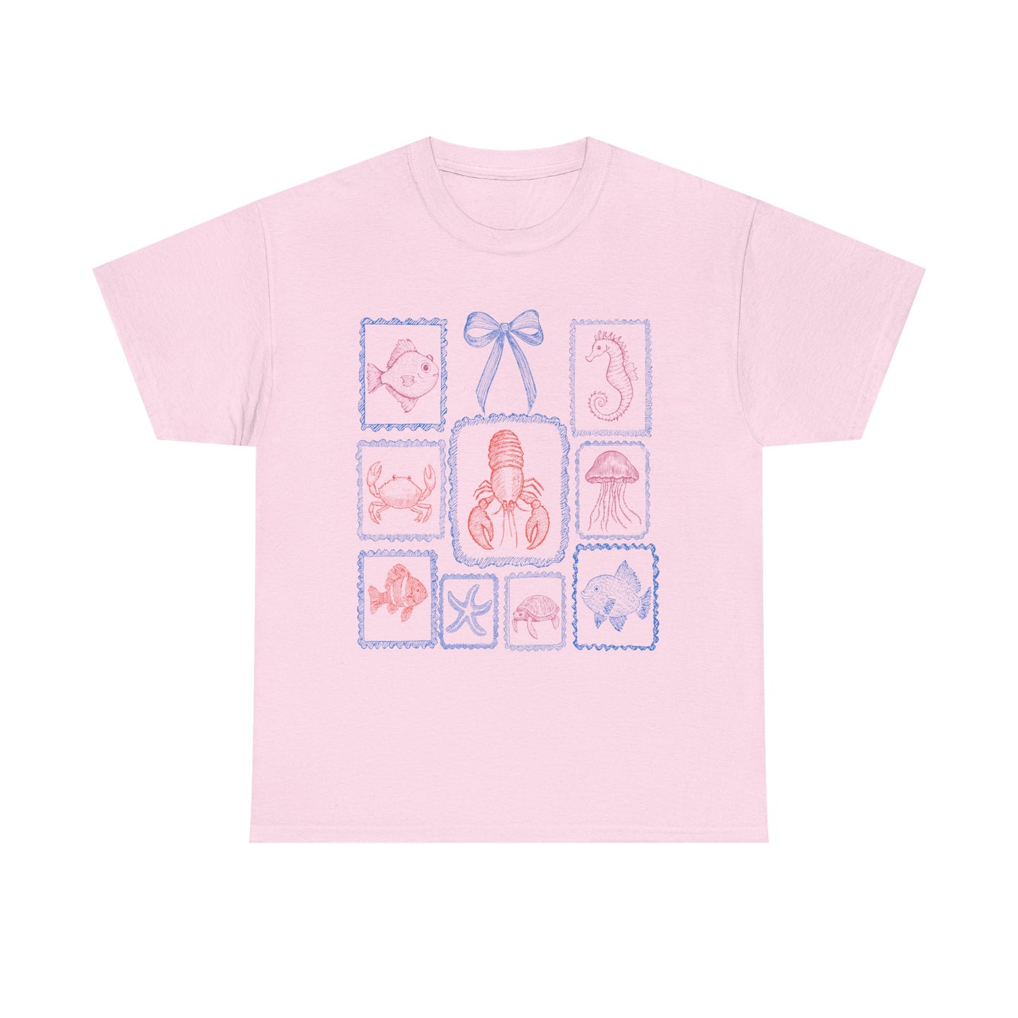 Sardines Lobster Ocean Tee