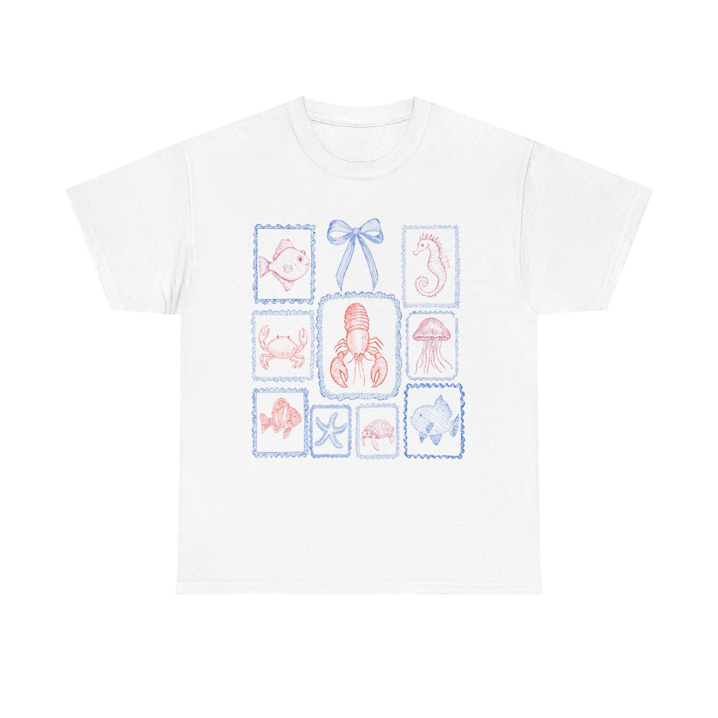 Sardines Lobster Ocean Tee