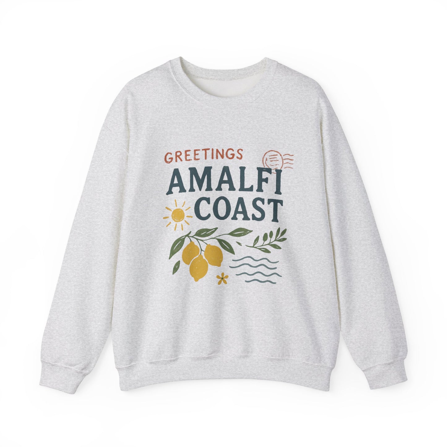 Amalfi Coast Postcard Sweatshirt