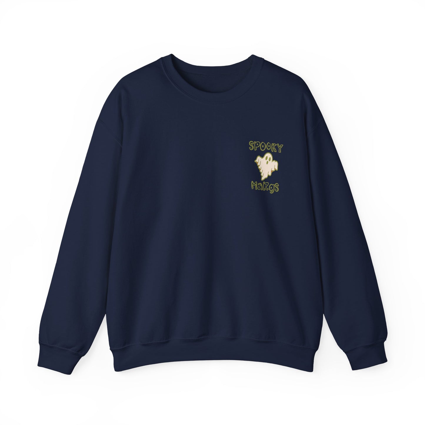 Spooky Margs Front and Back Print Sweatshirt