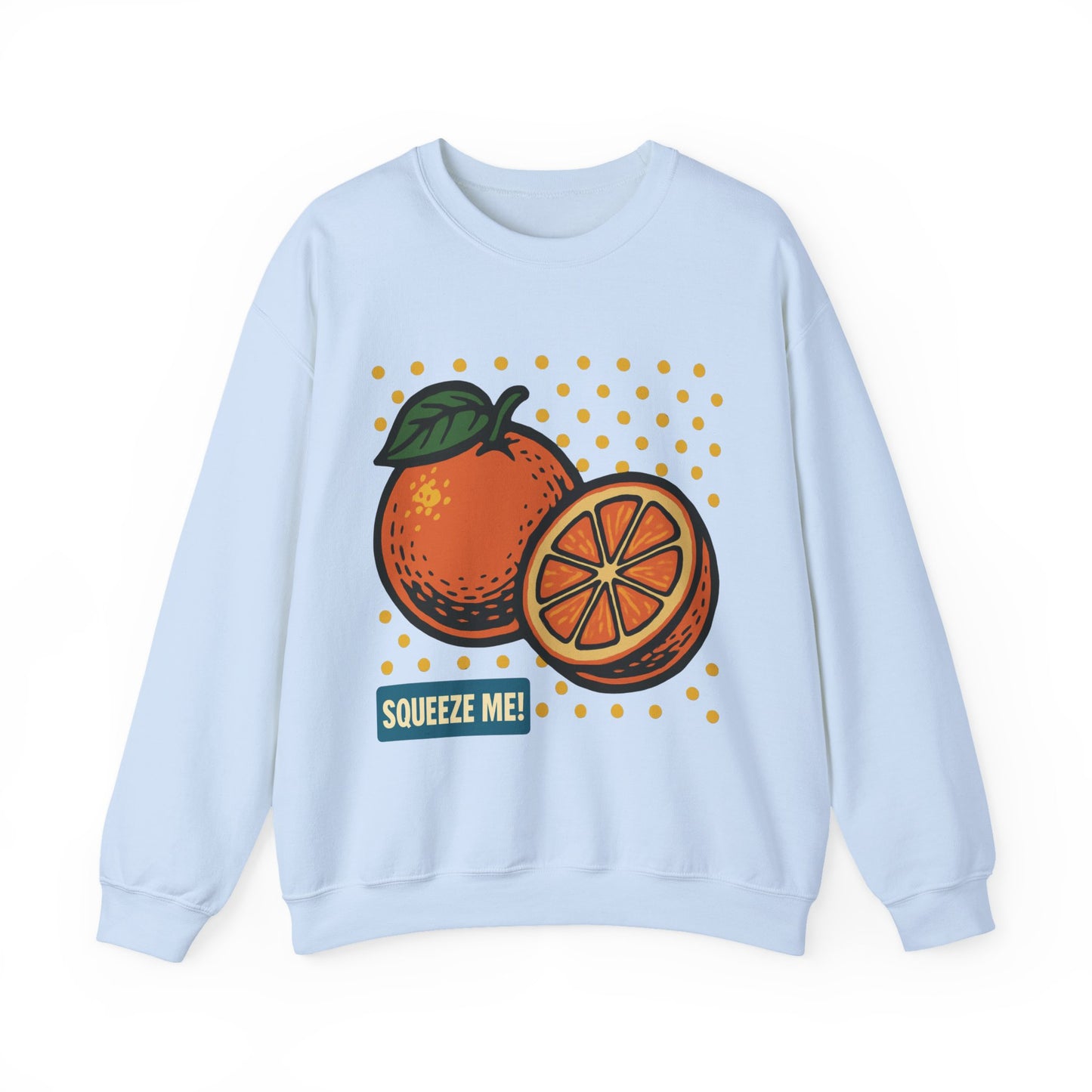Orange Pop Sweatshirt