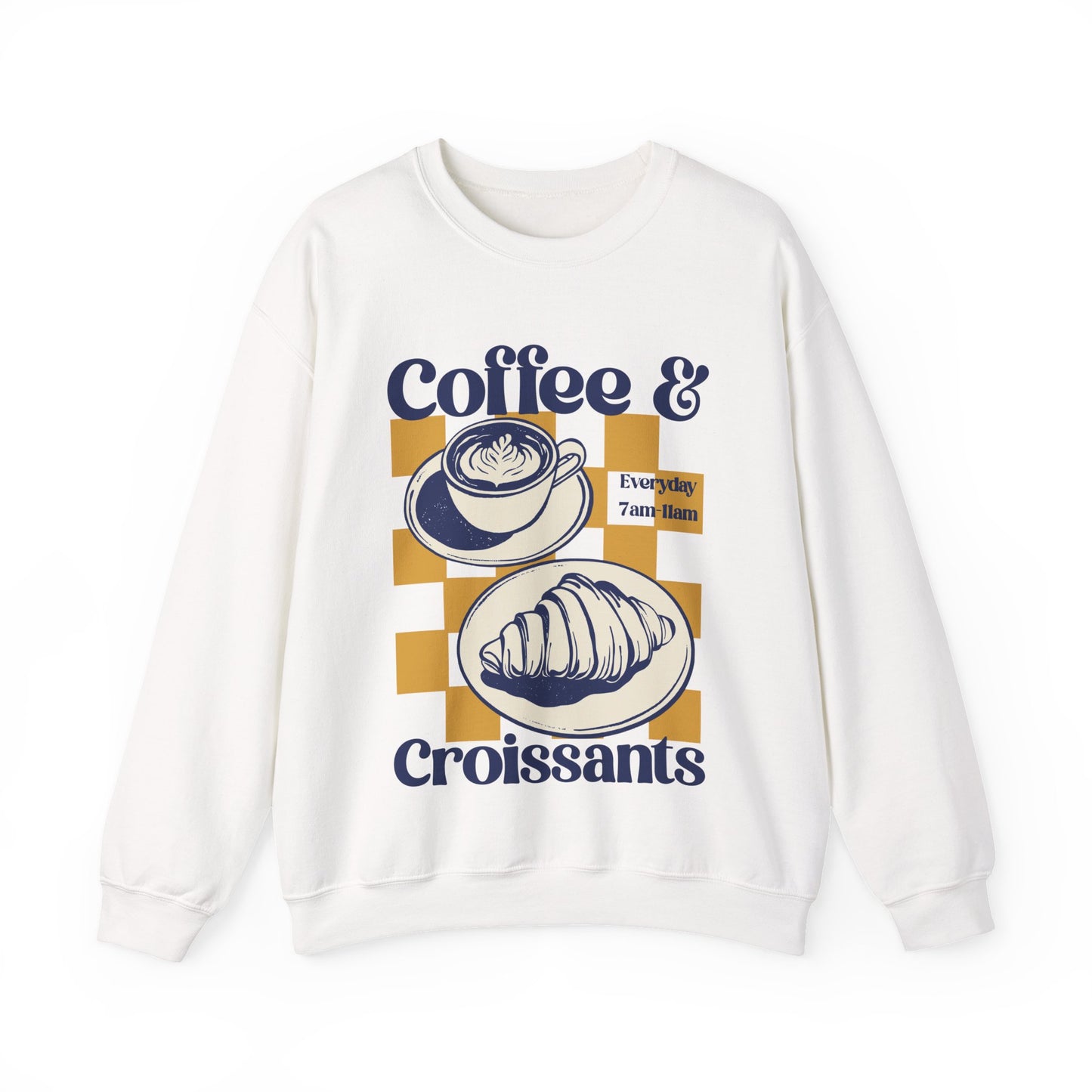 Coffee and Croisssants Sweatshirt