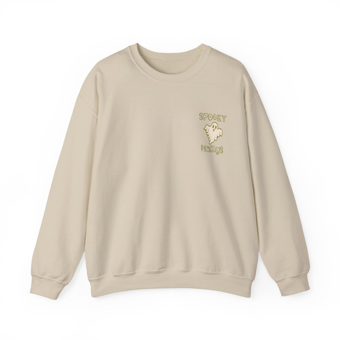 Spooky Margs Front and Back Print Sweatshirt