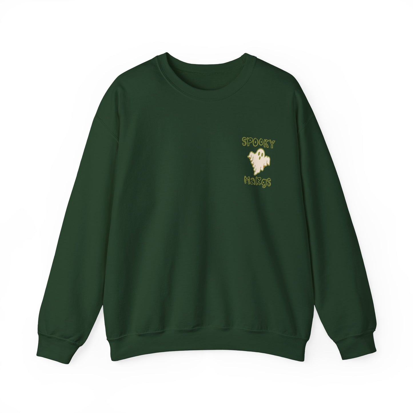 Spooky Margs Front and Back Print Sweatshirt