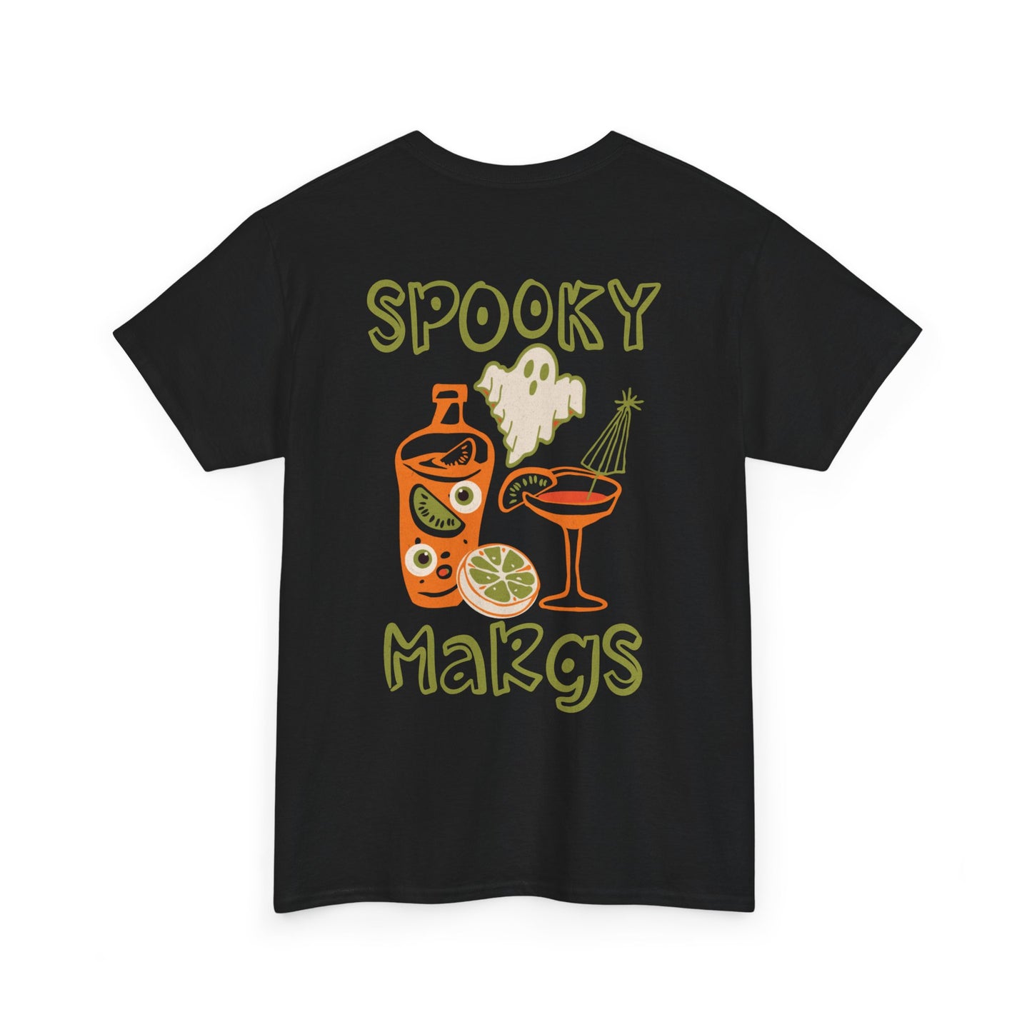 Spooky Margs Front and Back Print Tee