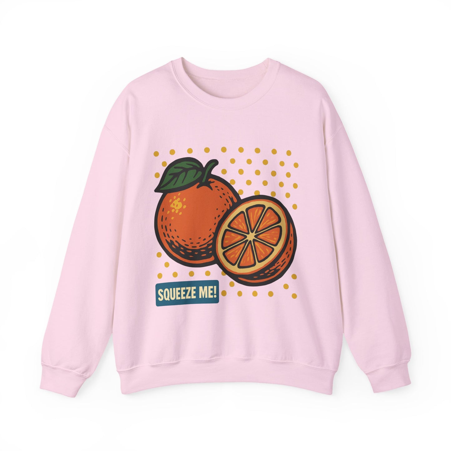 Orange Pop Sweatshirt