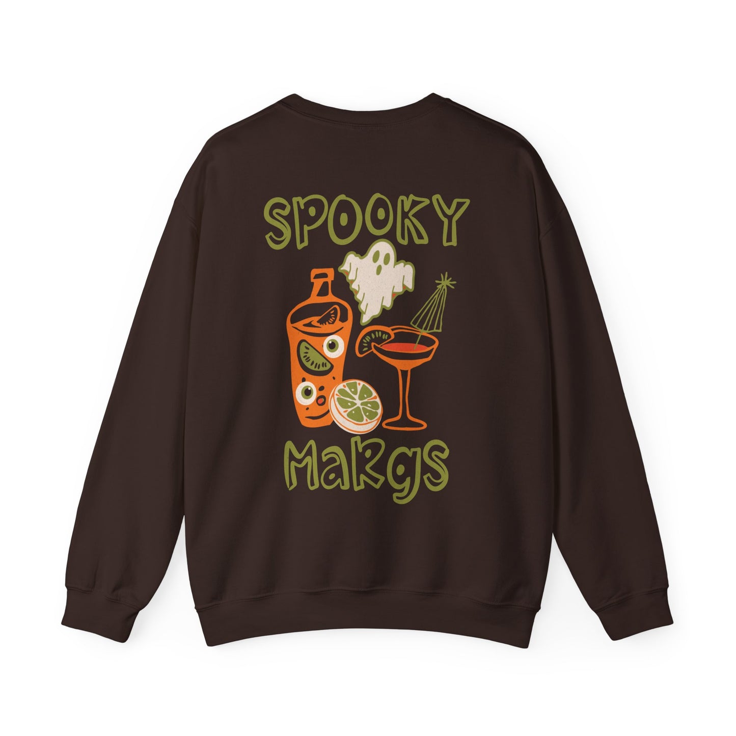 Spooky Margs Front and Back Print Sweatshirt