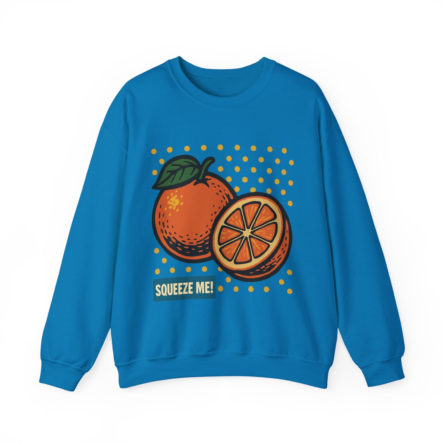 Orange Pop Sweatshirt