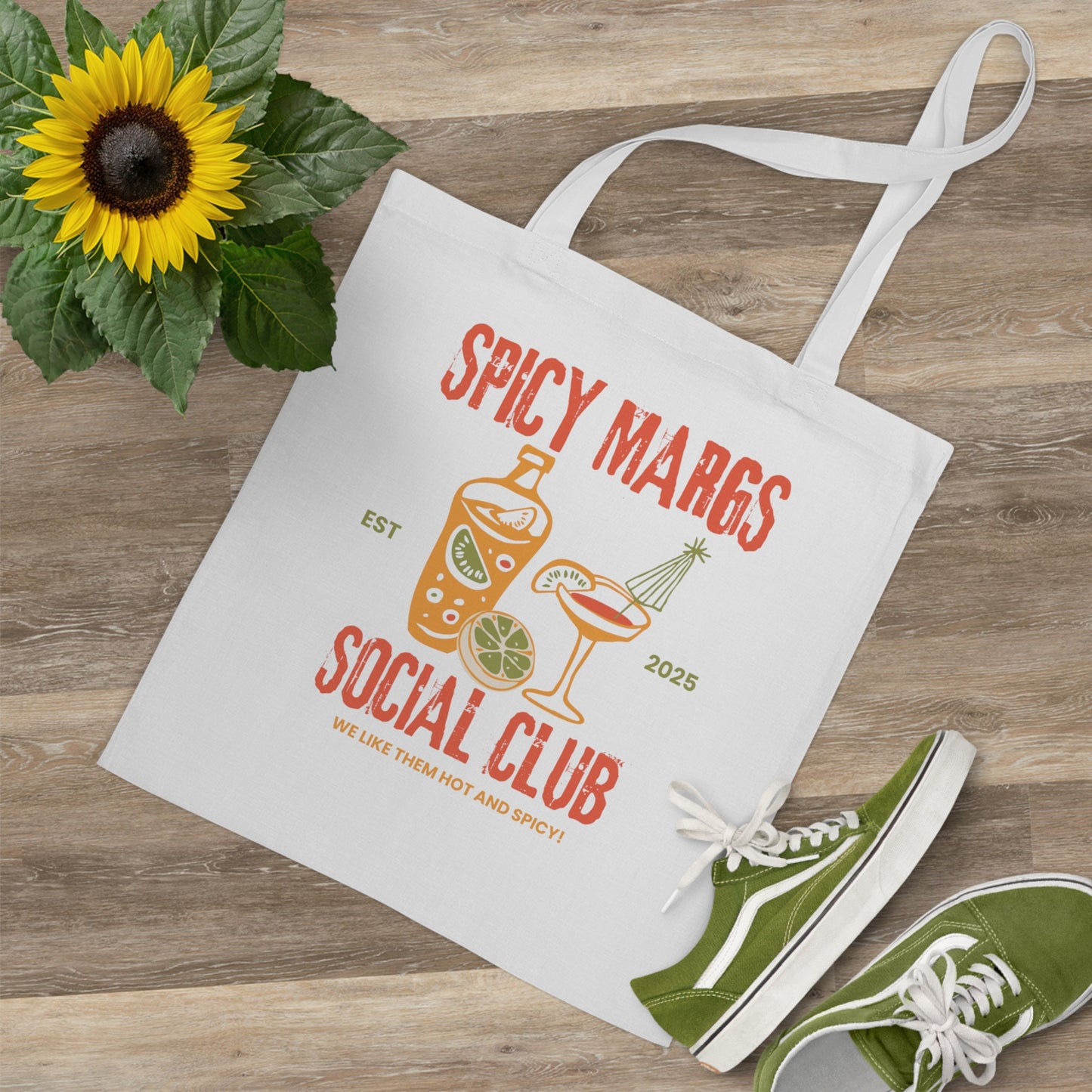 Spicy Margs Social Club Tote Bag