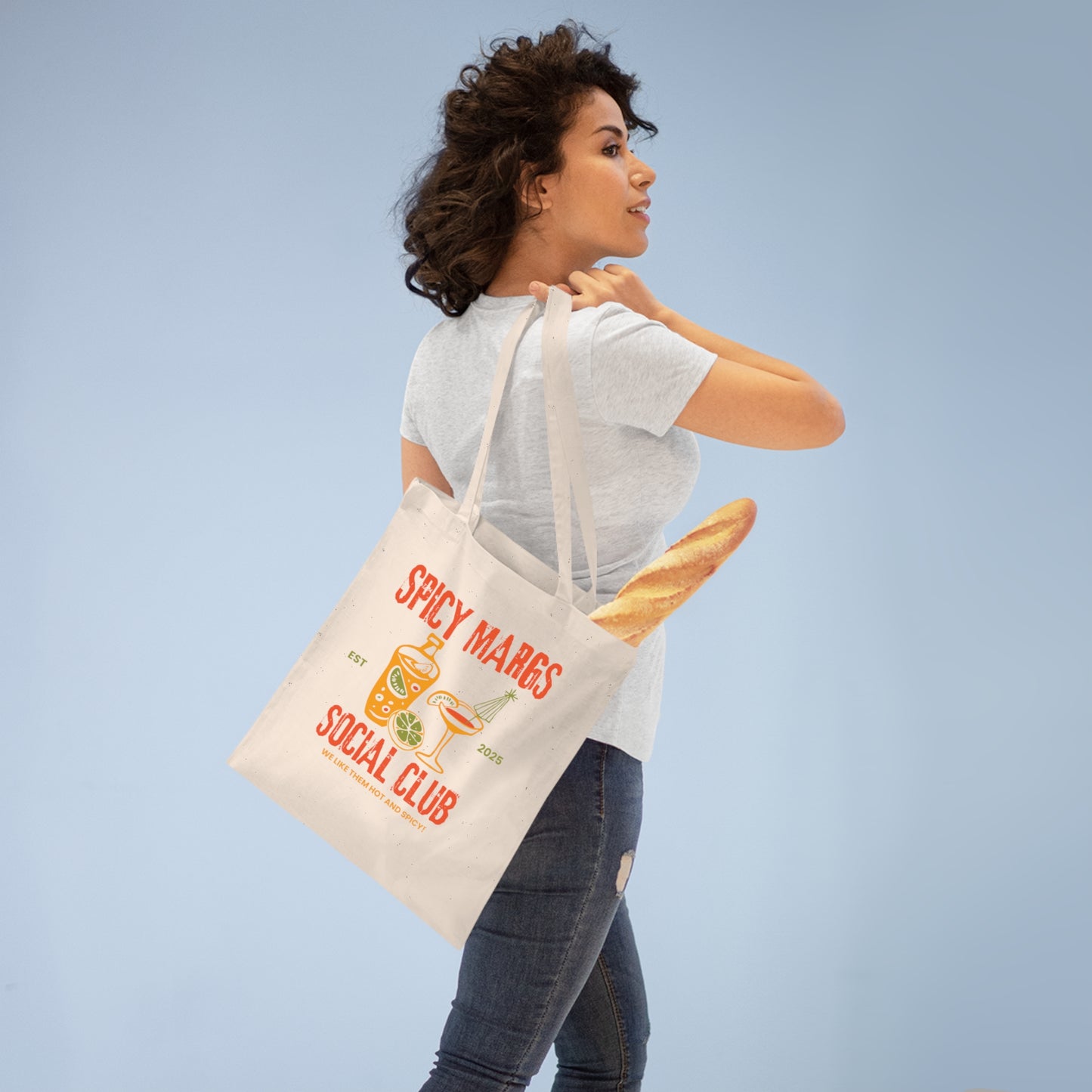 Spicy Margs Social Club Tote Bag