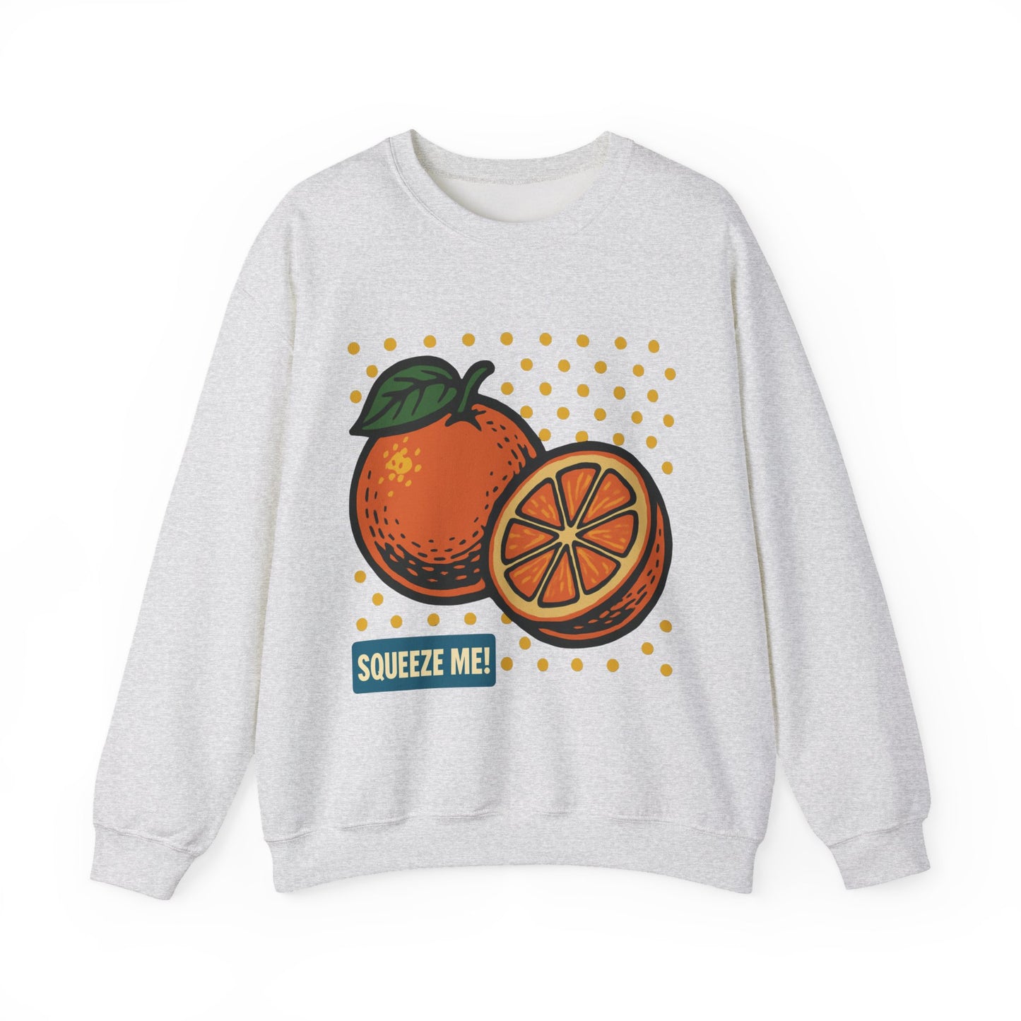 Orange Pop Sweatshirt