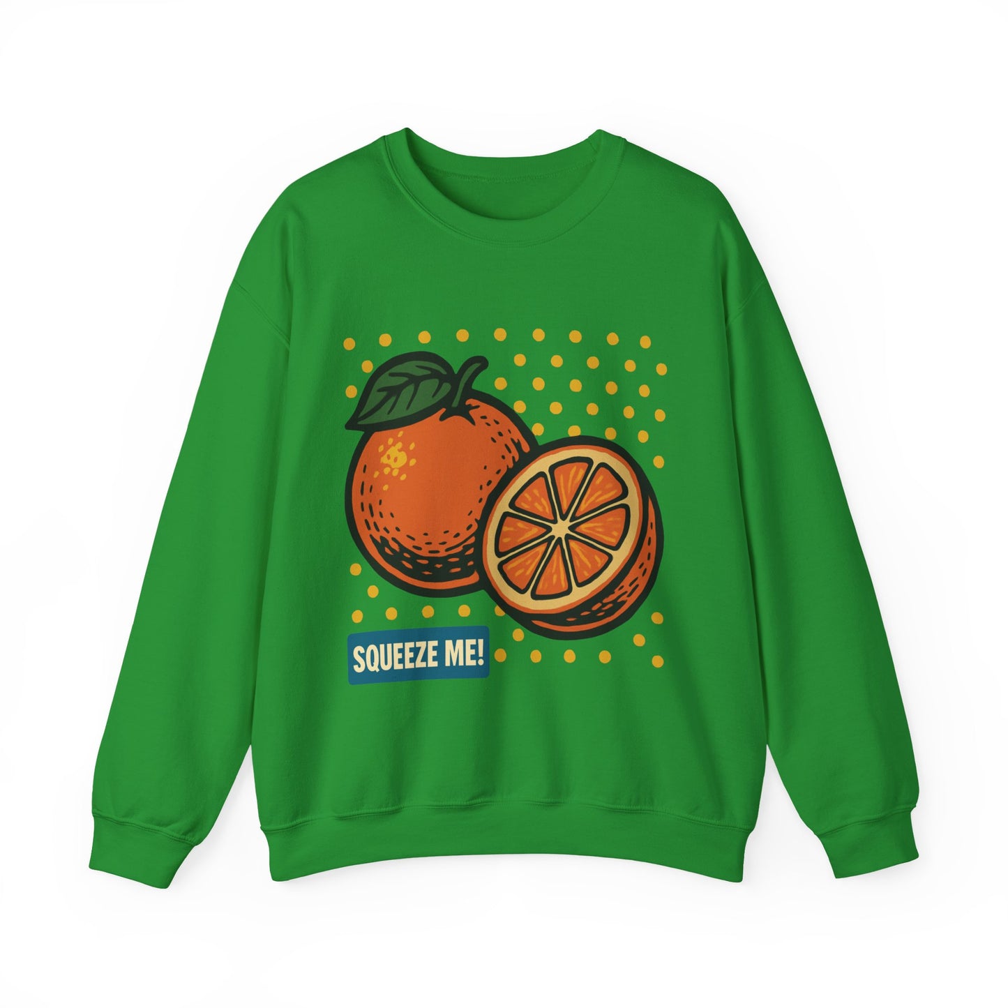 Orange Pop Sweatshirt