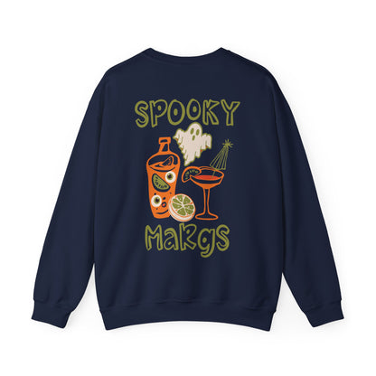 Spooky Margs Front and Back Print Sweatshirt
