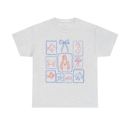 Sardines Lobster Ocean Tee