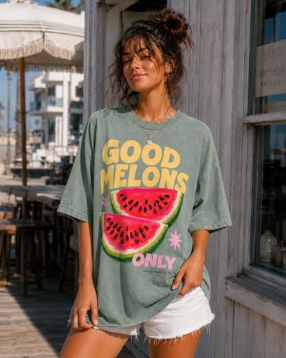 GOOD MELONS SNOW WASHED TEE
