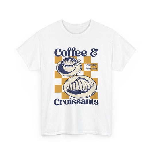 Coffee and Croissants Tee