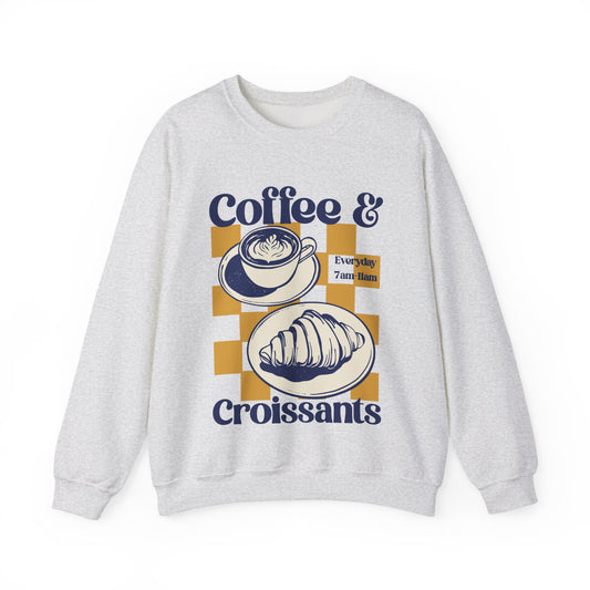 Coffee and Croisssants Sweatshirt