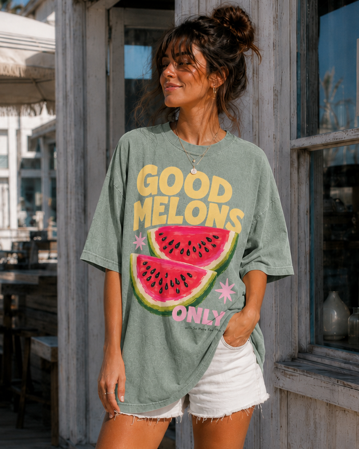 GOOD MELONS SNOW WASHED TEE