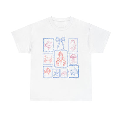 Sardines Lobster Ocean Tee