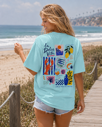 LA DOLCE VITA SNOW WASHED TEE