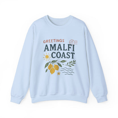 Amalfi Coast Postcard Sweatshirt