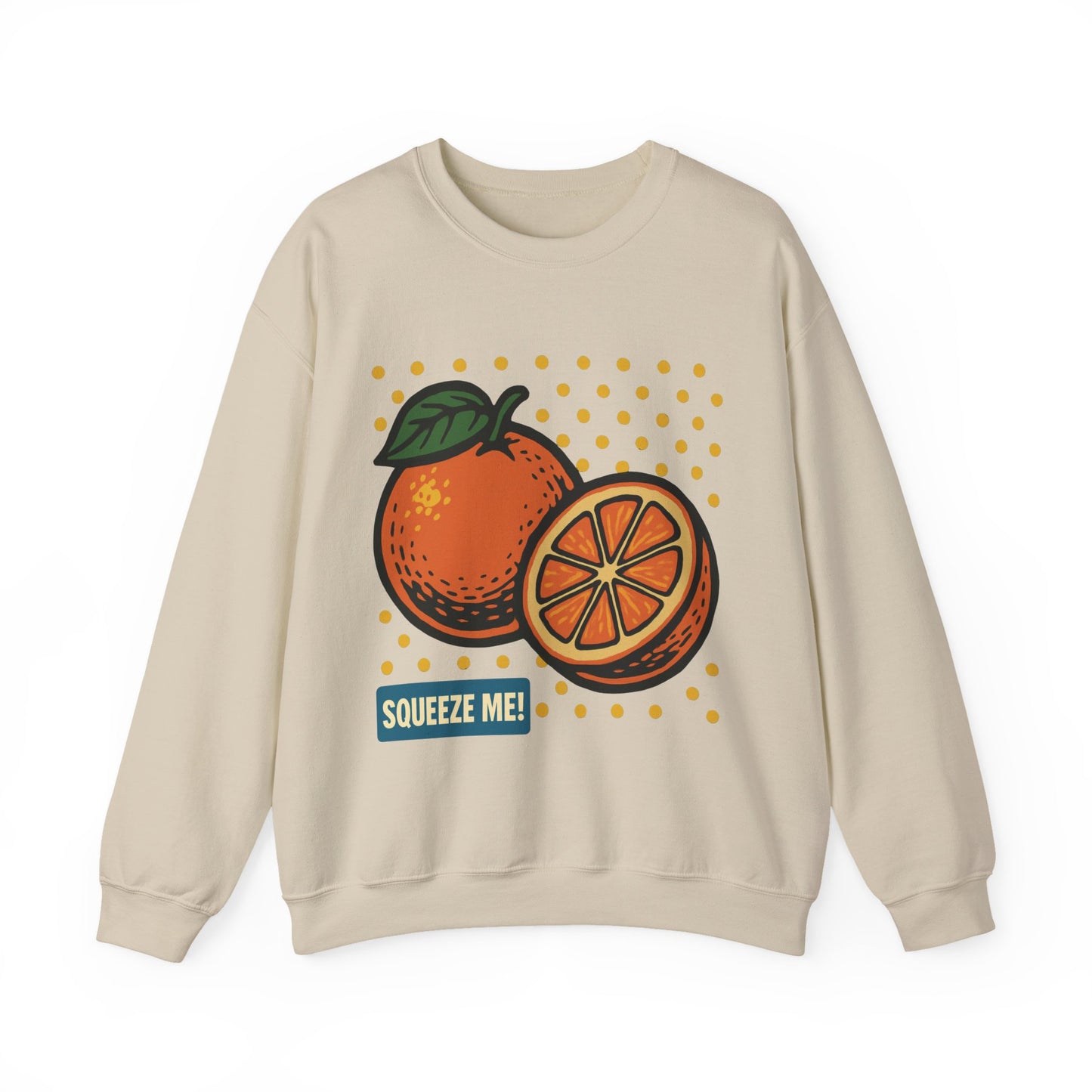 Orange Pop Sweatshirt