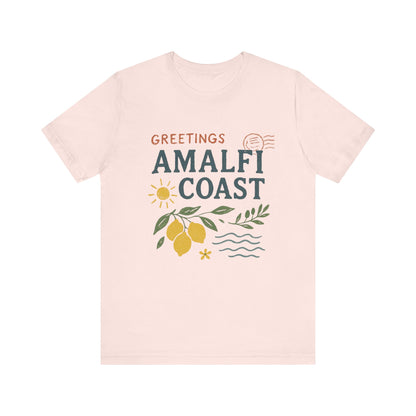 Amalfi Coast Postcard Tee