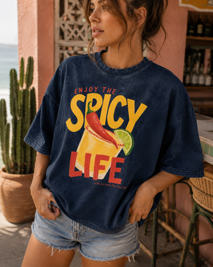 SPICY LIFE BOXY TEE