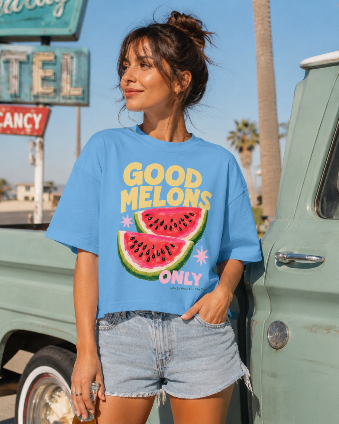 GOOD MELONS BOXY TEE