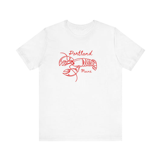 Portland Maine Lobster Tee