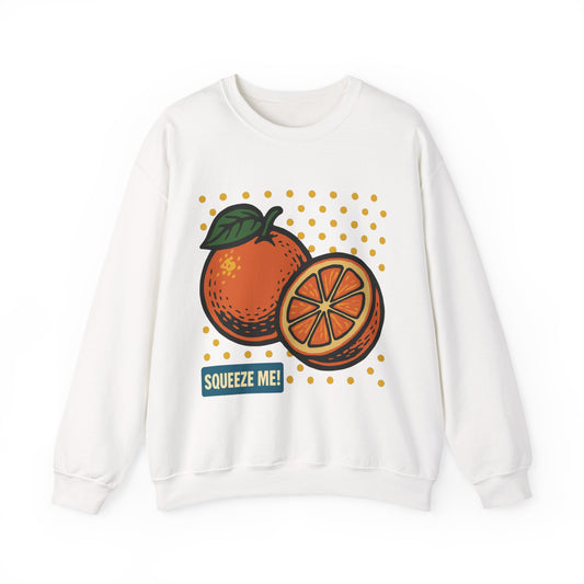 Orange Pop Sweatshirt