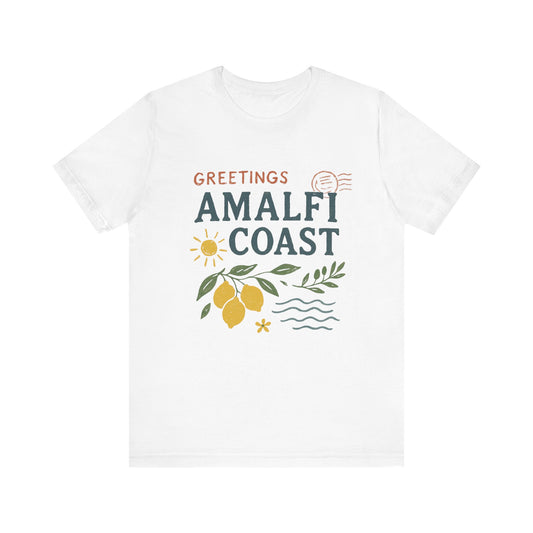 Amalfi Coast Postcard Tee