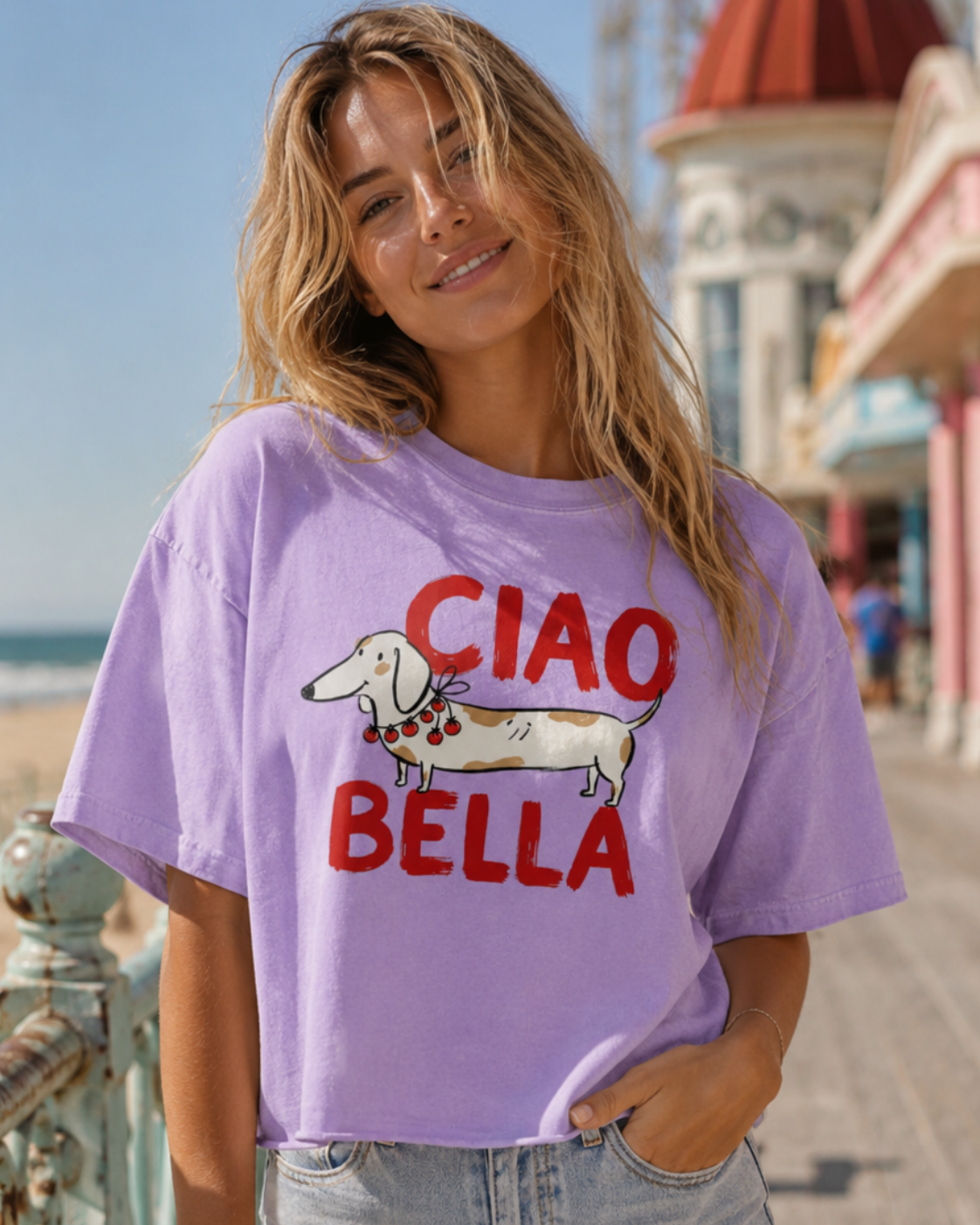 CIAO BELLA BOXY TEE
