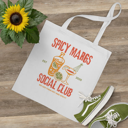 Spicy Margs Social Club Tote Bag