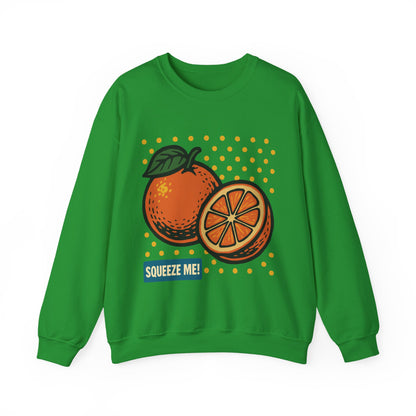 Orange Pop Sweatshirt