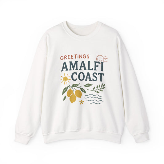 Amalfi Coast Postcard Sweatshirt