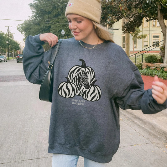 Stay Bold Pumpkin Sweatshirt